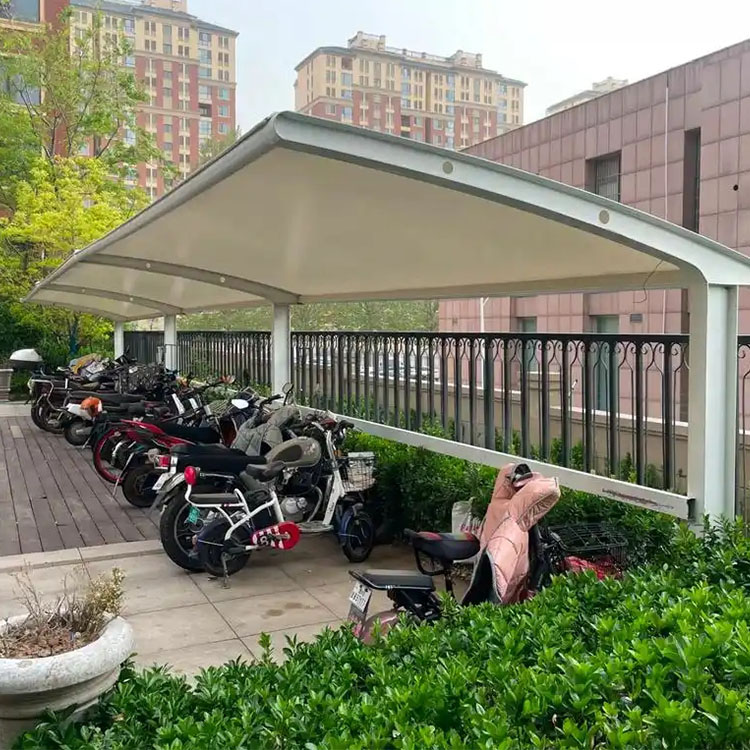 吉首市膜结构电动车棚